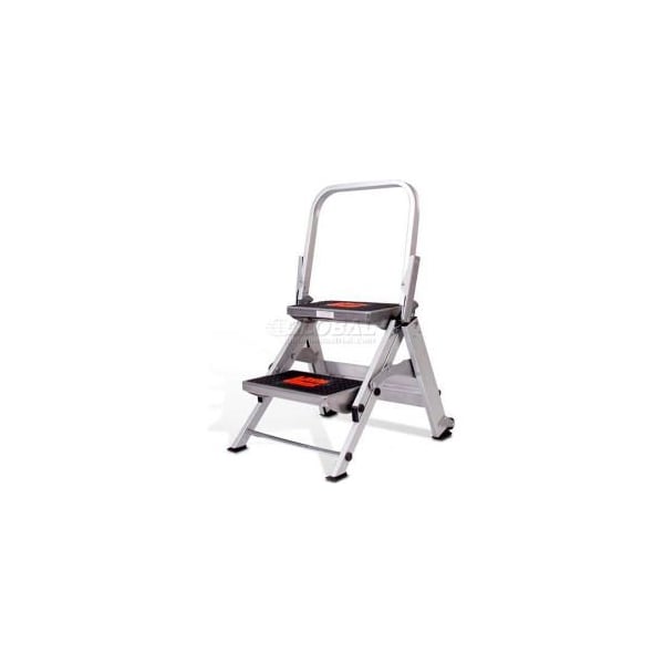 Little Giant Safety Aluminum Step Ladder - 2 Step - 10210BA
